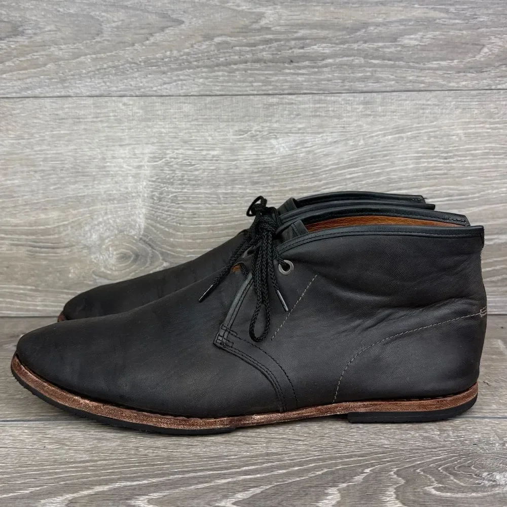 Timberland Boot Company Wodehouse 75510 Men’s Sz 12 Black Leather Chukka Boots